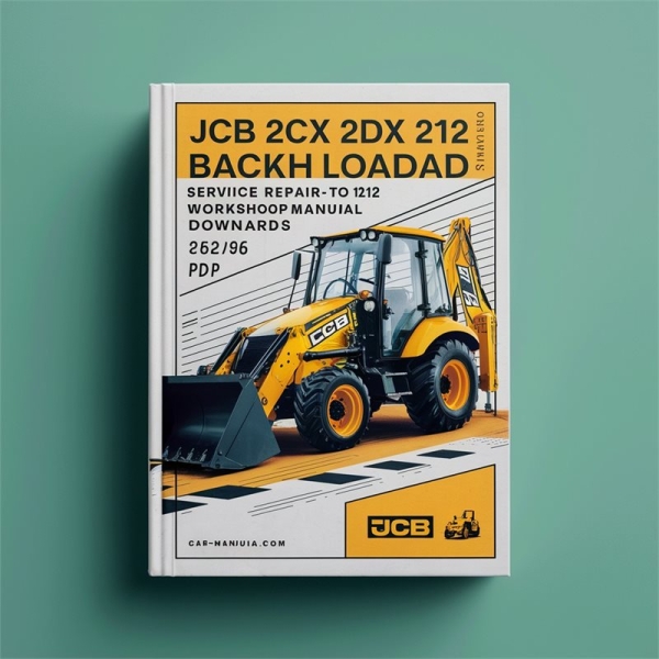JCB 2CX, 2DX, 210, 212 Baggerlader Service- und Reparaturhandbuch (PDF)