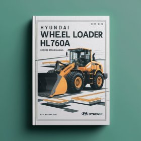 Hyundai Wheel Loader HL760A HL760 Service Repair Manual