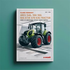 Claas Renault Ares 546-696 Traktor Werkstatt-Handbuch