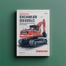 Doosan Crawler Excavator Type DX420LC S/N: 5001-5326 Workshop Service Repair Manual