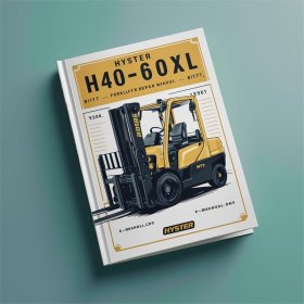 Reparaturanleitung für Gabelstapler Hyster h40-60xl (B177/C177)