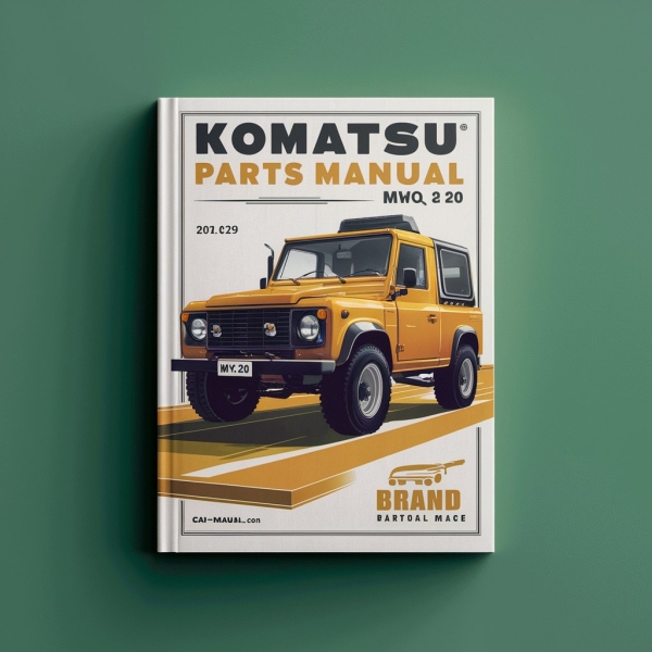 Komatsu Ersatzteilkatalog MWQ 20