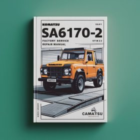 Komatsu SA6D170-2 Factory Service Repair Manual