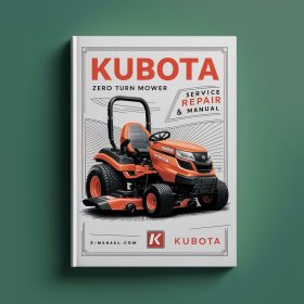 KUBOTA ZD221 Zero-Turn Mäher Service- und Reparaturhandbuch