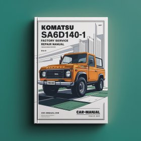 Komatsu SA6D140-1 Factory Service Repair Manual