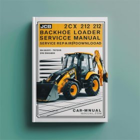JCB 2CX/2DX/210/212 Baggerlader Service- und Reparaturhandbuch (SN 657001 - 763230 / 481196) PDF