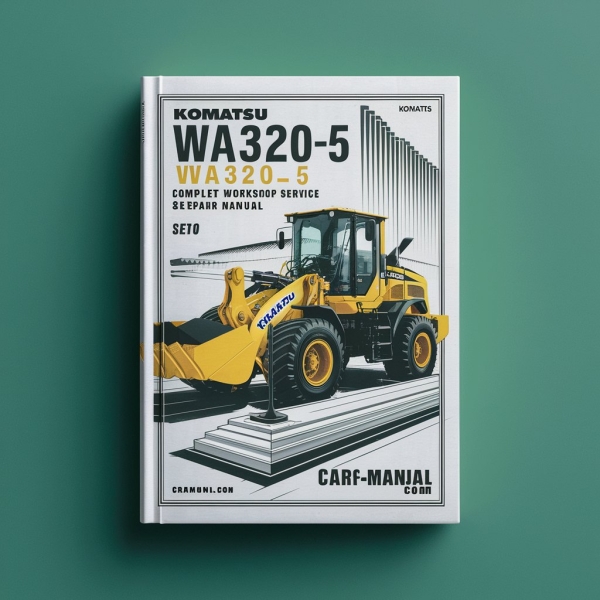 Komatsu WA320-5 WA320L-5 Wheel Loader Complete Workshop Service Repair Manual
