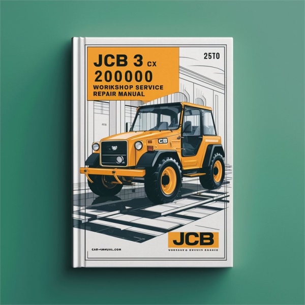 JCB 3CX 15 ab 2000000 Werkstatt-Service-Reparaturanleitung