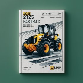 JCB 2125 FASTRAC SN 0738212-0738884 Reparaturhandbuch