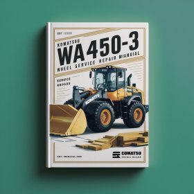Komatsu Wa450-3 Wheel Loader Shop Service Repair Manual