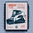 BOBCAT T250 Turbo High FLOW Compact TRACK Loader SN 523011001 & Above Service Repair Manual