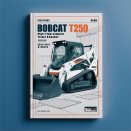 BOBCAT T250 Turbo High FLOW Compact TRACK Loader SN 523111001 & Above Service Repair Manual