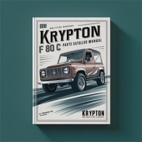 Same Krypton F 80 C Ersatzteilliste/Handbuch