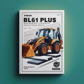 Volvo BL61 PLUS Radlader-Bagger Service- und Reparaturhandbuch (PDF-Download)