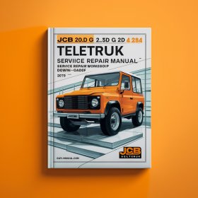JCB 2.0d G, 2.5d G, 3.0d G, 3.0d 4x4, 3.5d 4x4 Teletruk: Werkstatt-Handbuch (PDF Download)