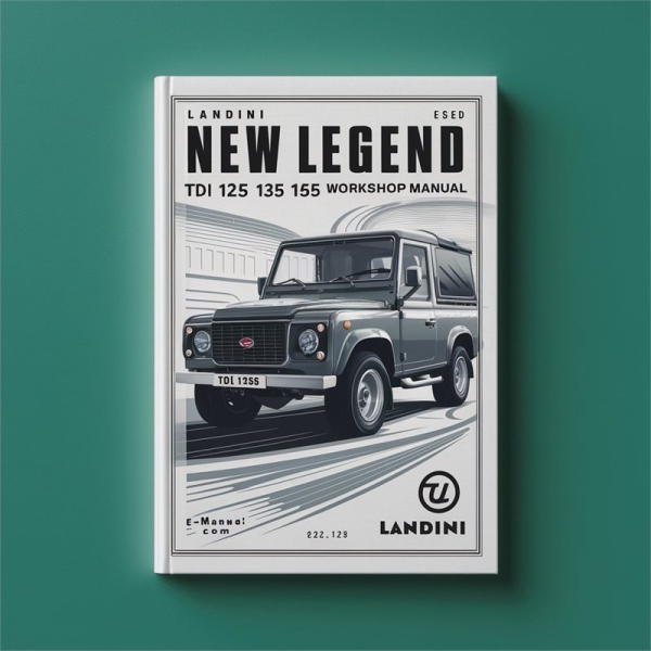 Landini New Legend TDI 125-165 Werkstatt Handbuch PDF Download