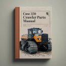 CASE 350 Crawler Parts Manual