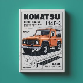Komatsu 114E-3 Series Diesel Engine Workshop Service Repair Manual 2008