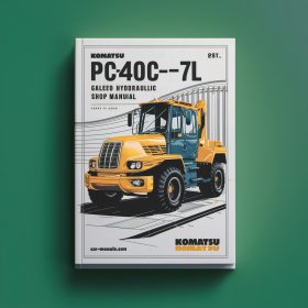 Komatsu PC400LC-7L Galeo Hydraulic Excavator Shop Manual