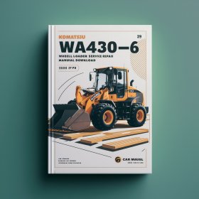 Komatsu WA430-6 Wheel Loader Service Repair Manual -65001 and up