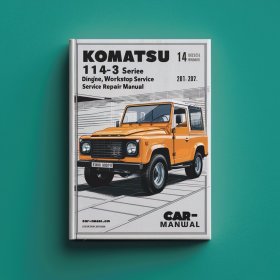 Komatsu 114E-3 Series Diesel Engine Workshop Service Repair Manual