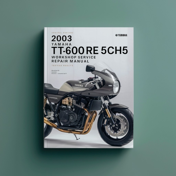 2003 Yamaha TT600RE 5CH5 Workshop Service Repair Manual
