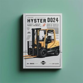 Hyster D024 (S135FT/S155FT) Gabelstapler Service- und Reparaturhandbuch PDF Download