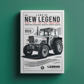 Landini New Legend TDI 125-165 Traktor Werkstatt-Handbuch PDF