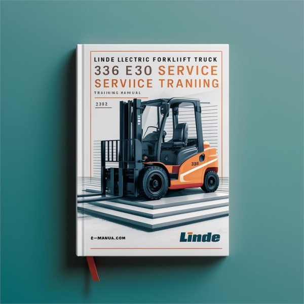Linde Stapler 336 Serie: E20, E25, E30 Service Schulungshandbuch (PDF)