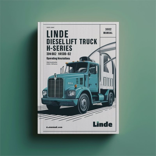 Linde Diesel Gabelstapler H-Serie 394-02: H40D-02 H45D-02 H50D-02 Bedienungsanleitung (PDF)