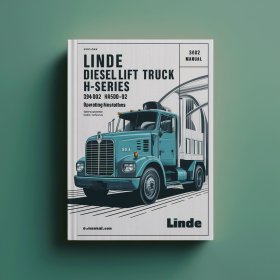 Linde Diesel Gabelstapler H-Serie 394-02: H40D-02 H45D-02 H50D-02 Bedienungsanleitung (PDF)
