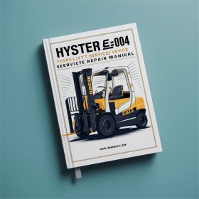 Hyster E004 (S80XMBCS) Gabelstapler Service- und Reparaturhandbuch PDF Download