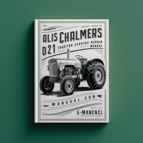 Allis Chalmers D21 Traktor Werkstatt Handbuch PDF Download