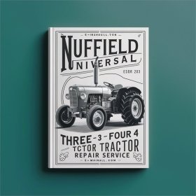 Nuffield Universal Three 3 Four 4 Tractor Repair PDF Service