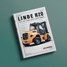 Linde H20 Typ 351 Gabelstapler: Service- und Reparaturhandbuch