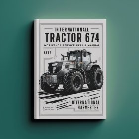 International Harvester Traktor 674 Werkstatt-Reparaturanleitung