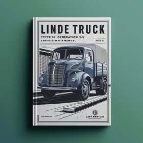 Linde Truck Typ 011 K Generation 3 80V Servicehandbuch
