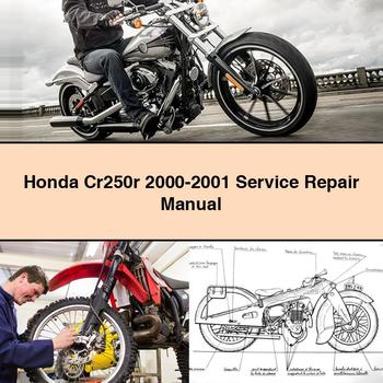 Manual de servicio y reparación de la Honda Cr250r 2000-2001