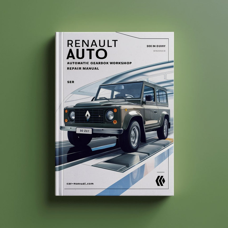 Manuel de réparation d'atelier de boîte de vitesses automatique RENAULT MB1 MB3 MJ1 MJ3 ML1