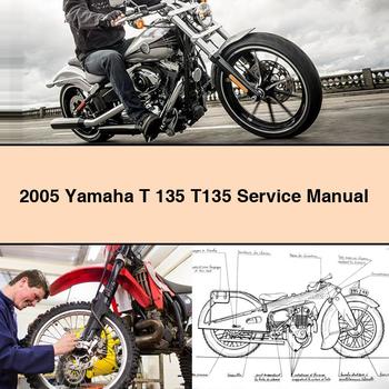 2005 Yamaha T 135 T135 Service Repair Manual