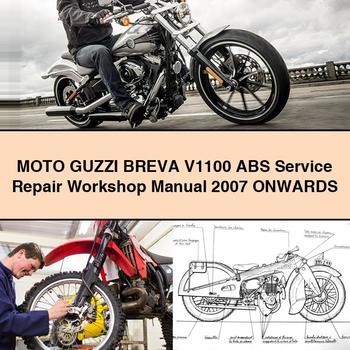 MOTO GUZZI BREVA V1100 ABS Service Repair Workshop Manual 2007 ONWARDS