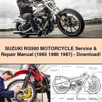 Suzuki RG500 Motorcycle Service & Repair Manual (1985 1986 1987)-PDF