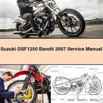 Manual de servicio y reparación de Suzuki GSF1250 Bandit 2007