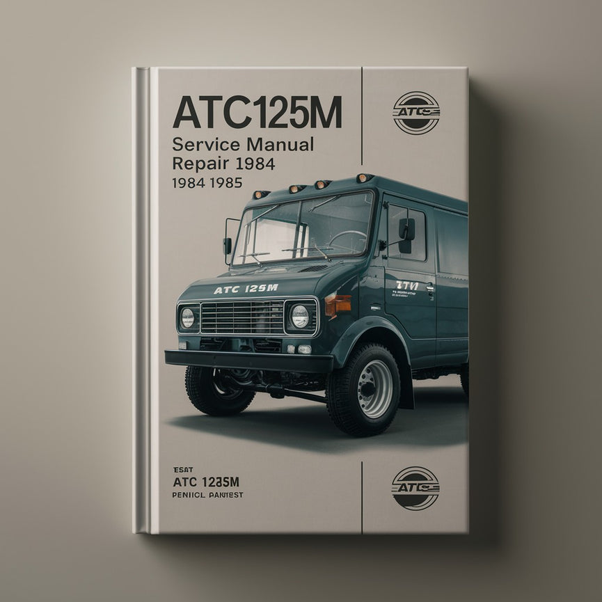 Manual de servicio ATC125m Reparación 1984-1985 ATC 125m