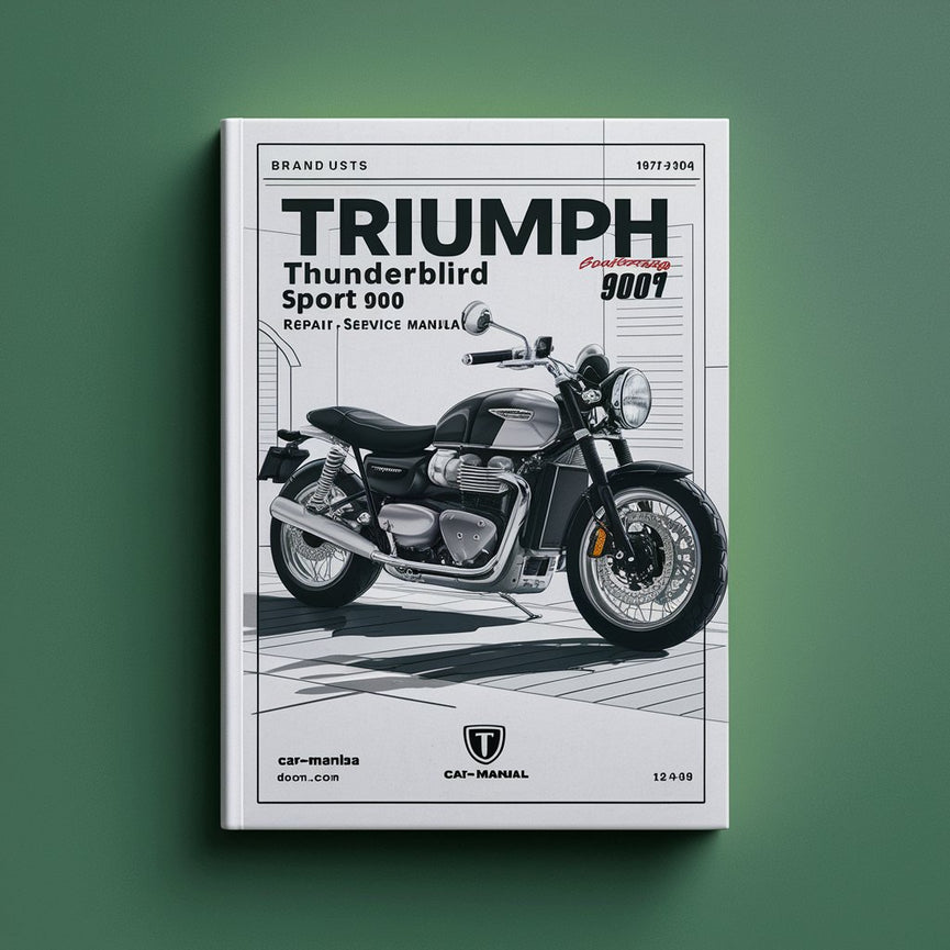 Manuel de réparation et d'entretien Triumph Thunderbird Sport 900 1997-2004