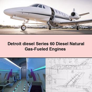 Moteurs diesel au gaz naturel Detroit Diesel série 60