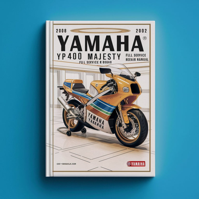 Yamaha YP400X YP400 MAJESTY Full Service & Repair Manual 2008-2012