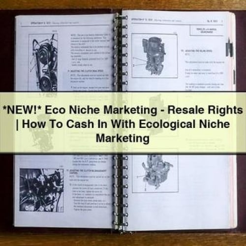 *NEW* Eco Niche Marketing - Resale Rights | How To Cash In With Ecological Niche Marketing