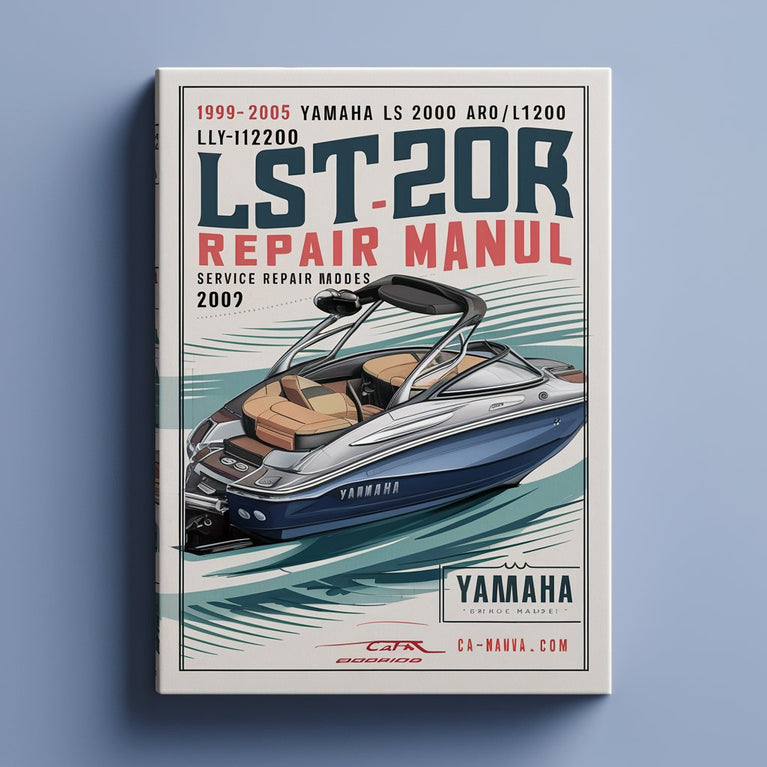 Manual de servicio de modelos de lanchas deportivas Yamaha LX2000 LS2000 AR210 LX210 LXT1200 LST1200 LST1200X 1999 2000 2001 2002 2003 2004 2005