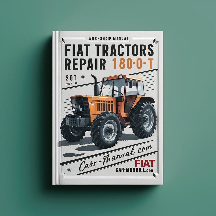 Workshop Manual Fiat Tractors Repair 180-90 T